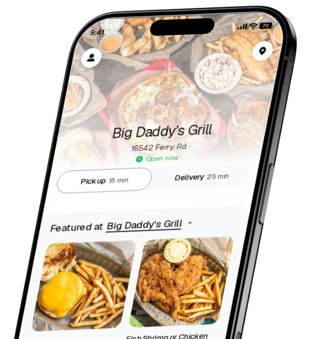 Big Daddy's Grill app preview